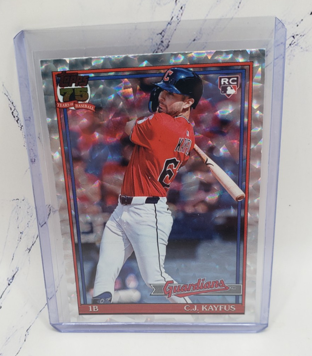 C.J. Kayfus 2026 Topps 1991 35th Anniversary Crackle Foil Parallel #T91-90